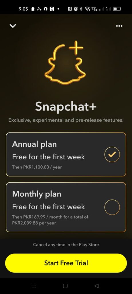 monthly and annual plan